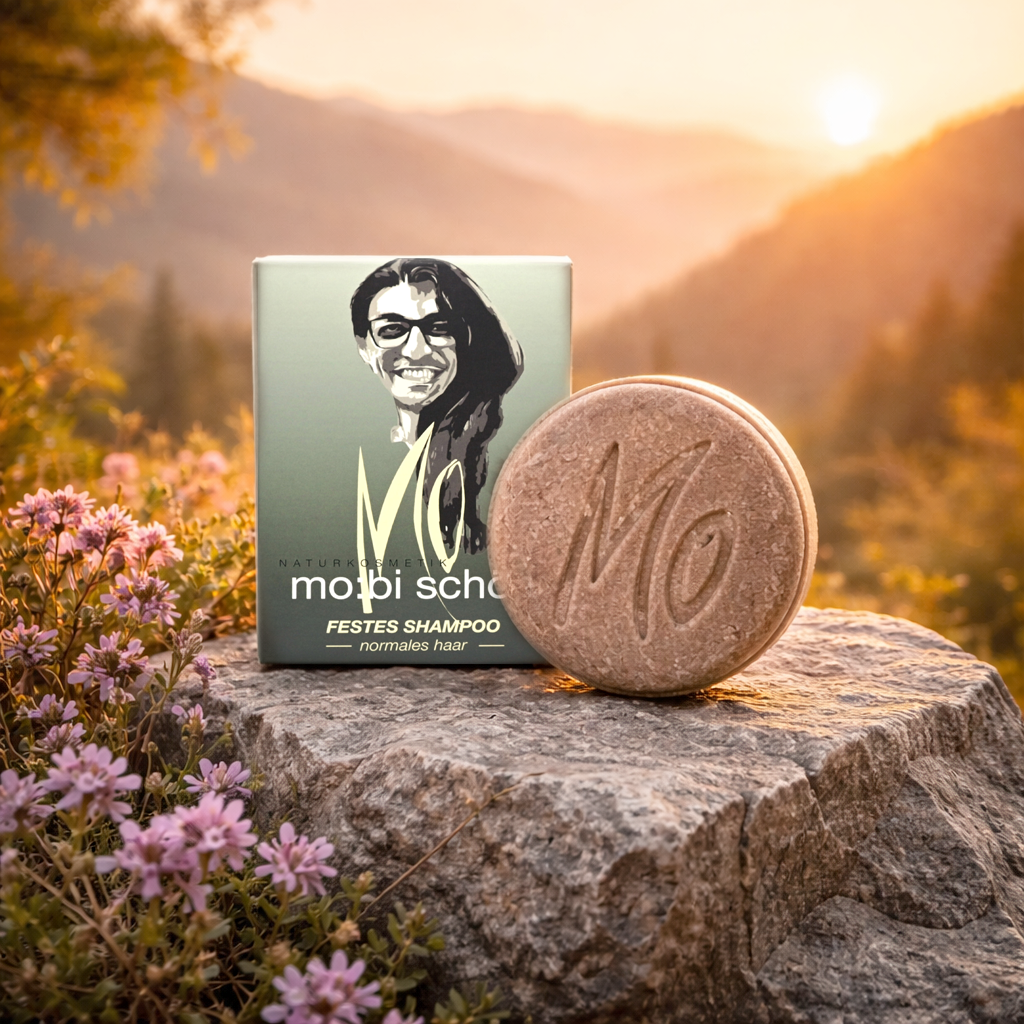 festes Shampoo für normale Haare - Pfefferminz + Litsea Cubeba