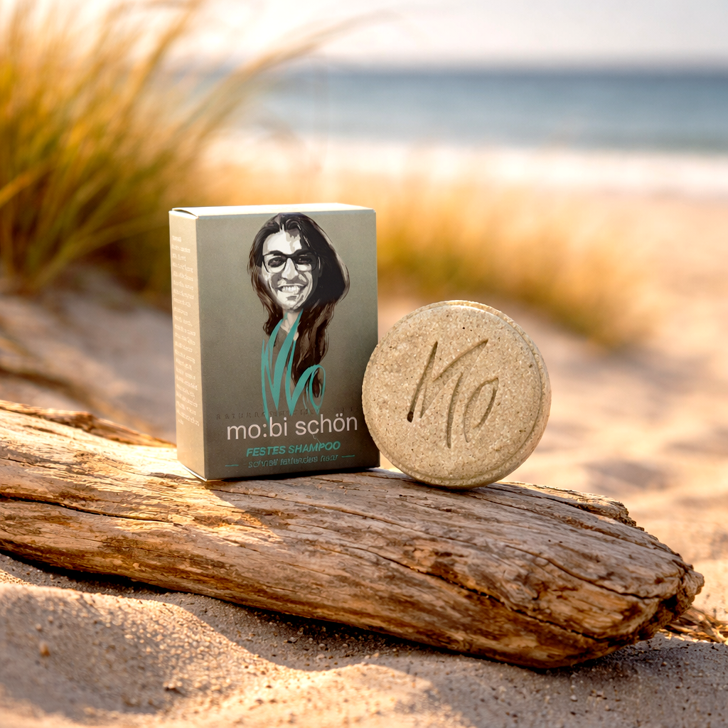 festes Shampoo für schnell fettendes Haar - Lavendelöl-YlangYlang