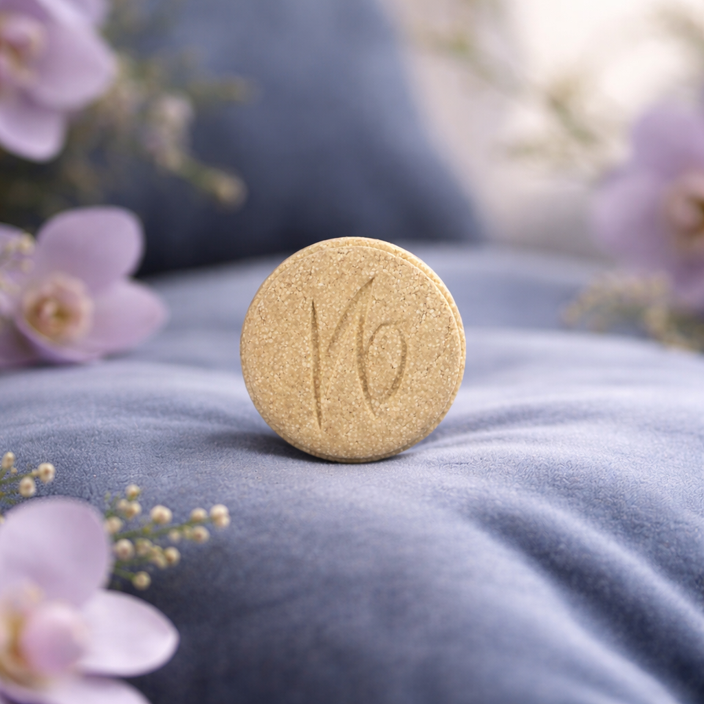 festes Shampoo für trockene Haare - Bergamottöl-Rosmarinöl